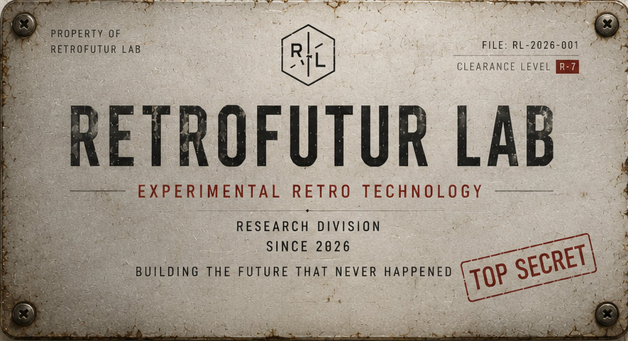 Retrofutur Lab — Experimental Retro Technology